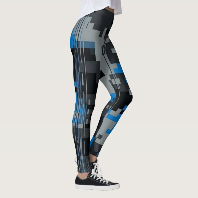 Leggings camouflage numérique à pannes - Gi cyberp (Droite)