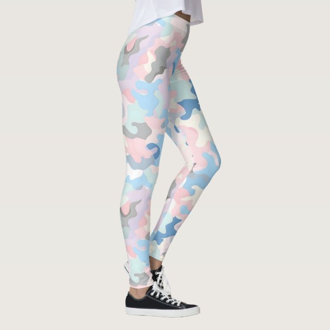 Leggings Camouflage pastel clair (Droite)