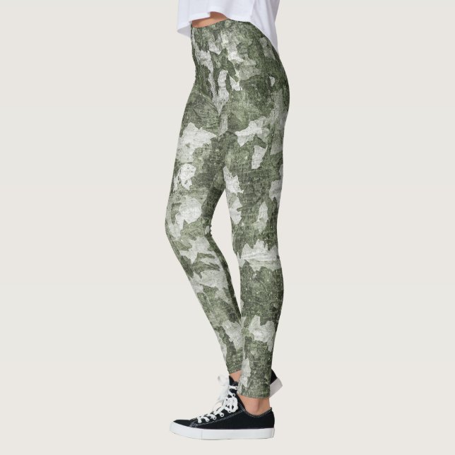 Leggings Camouflage Vert (Camo) (Gauche)