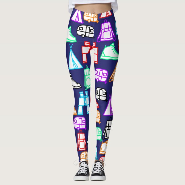 Leggings Camping Fun (Devant)