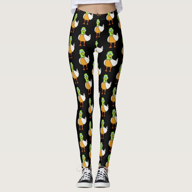 Leggings canard avec lunettes de soleil (Devant)