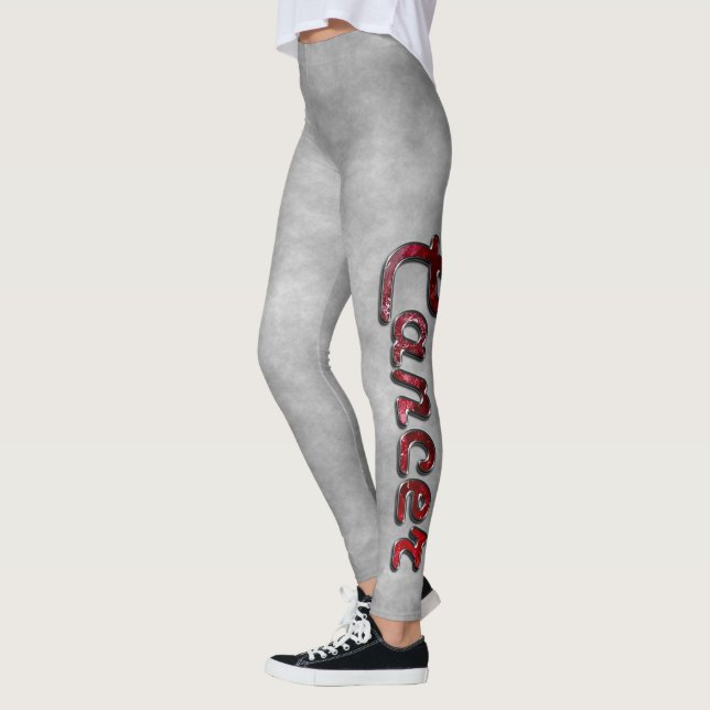 Leggings Cancer Zodiac in Ruby Gemstone (Gauche)