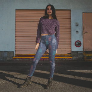 Leggings caniche à poisson