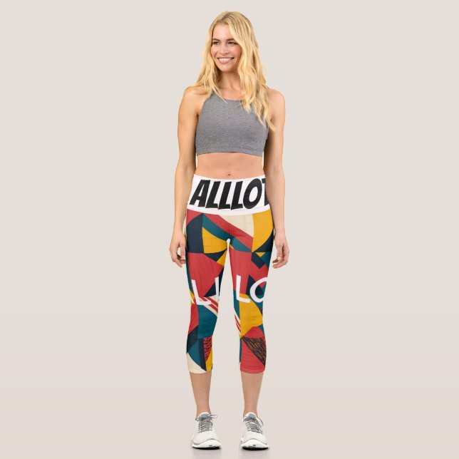 Leggings Capri 1ère édition, collants "ALLLOT" (Recto)