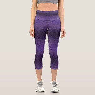 Leggings Capri Acceptation   Médaillons de méditation violette