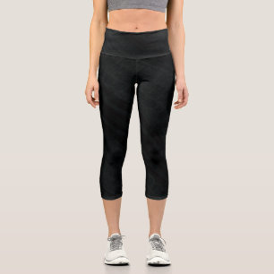 Leggings Capri Acceptation   Texture occulte foncée