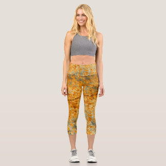 Leggings Capri acid rude