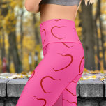 Leggings Capri Adorable Rose Love Hearts Motif Yoga<br><div class="desc">Audacieux, Beau et Plein d'Amour Entrez dans le style avec ces leggings Love Heart, conçus pour vous faire sentir confiant et confortable! Parfaits pour les exercices ou l'usure décontractée, ces leggings Capri apportent une beauté et un charme audacieux à votre garde-robe. Que vous soyez à la salle de sport ou...</div>
