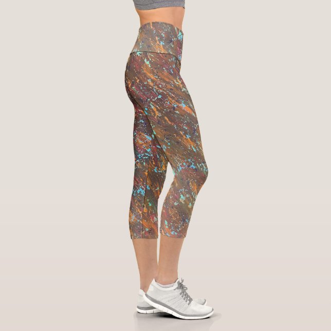 Leggings Capri Affiche Pie voleuse (Droite)