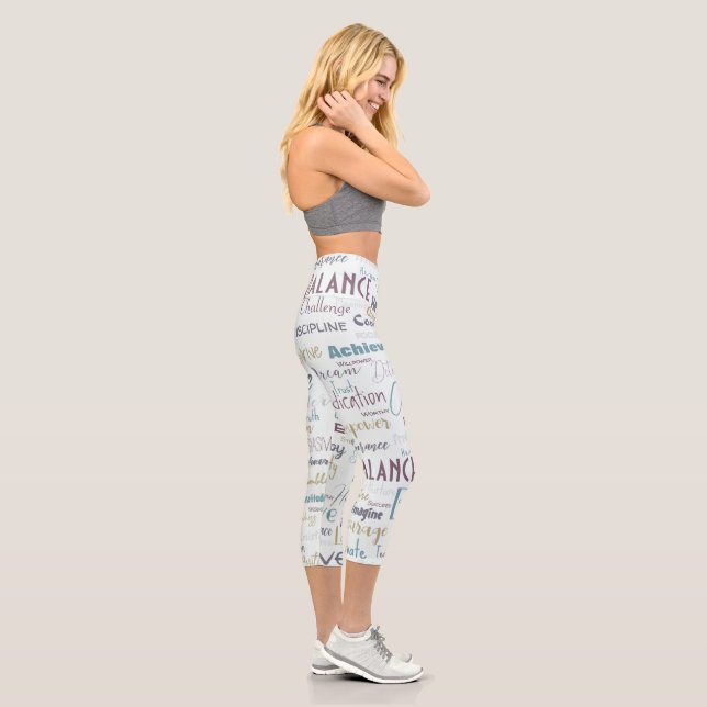 Leggings Capri Affirmation (Droite)