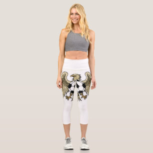 Leggings Capri Aigle du patrimoine allemand Blason