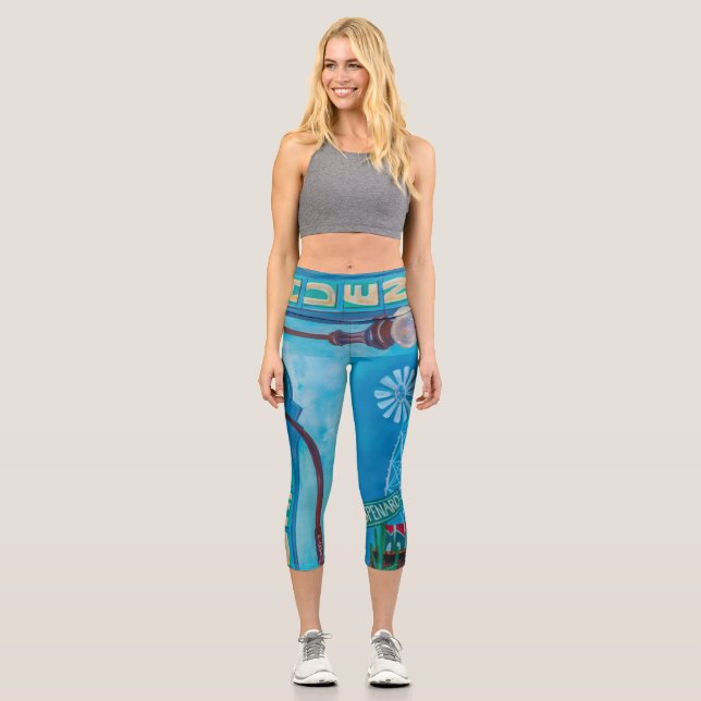 Leggings Capri Alaskan 4th Ave. Léggations de Marquee capri (Recto)