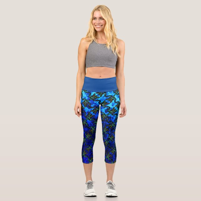Leggings Capri Aloha Hawaii (Recto)