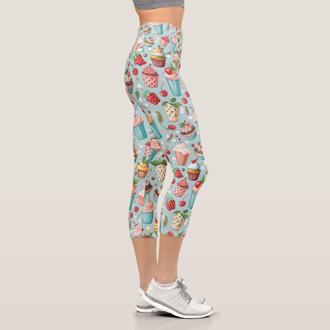 Leggings Capri Amusement de glace (Droite)