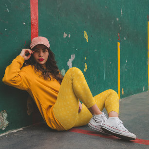 Leggings Capri Ancres jaunes