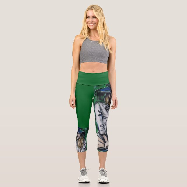 Leggings Capri Anonymat 3 (Recto)