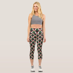 Leggings Capri Arbre de Noël