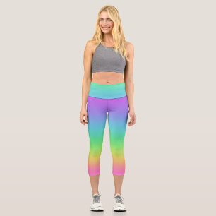 Leggings Capri Arc-en-ciel