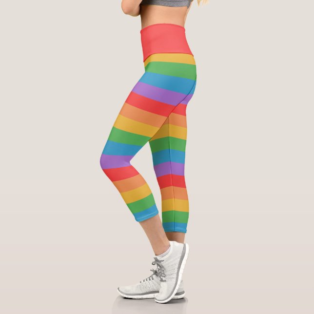 Leggings Capri Arc-en-ciel (Gauche)