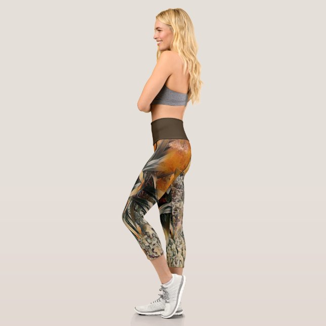 Leggings Capri Art Fleurs (Gauche)