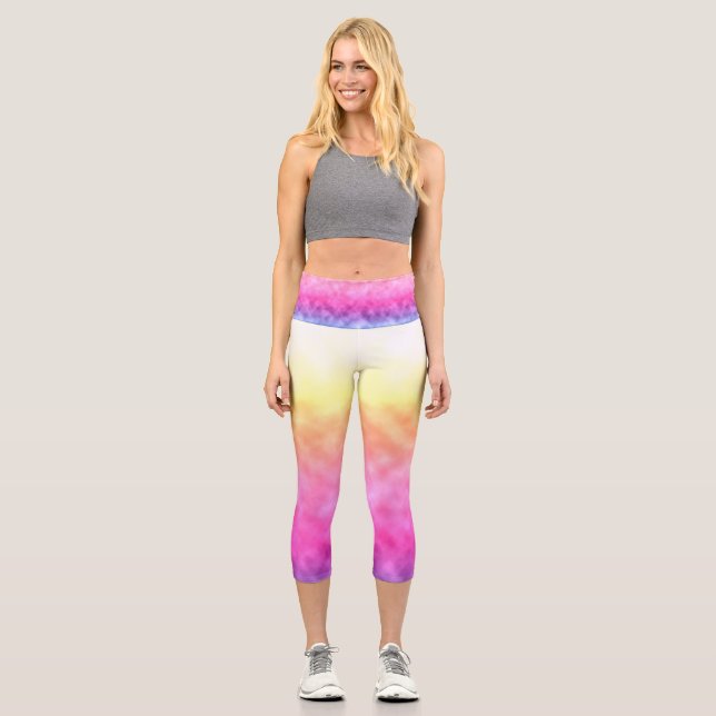 Leggings Capri Aube Prismatique (Recto)