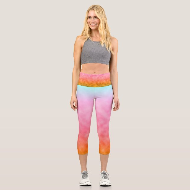 Leggings Capri Aurore de l'aube (Recto)