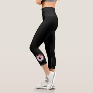 Leggings Capri Ballerina Ballet Dancer - Valeurs Mindset