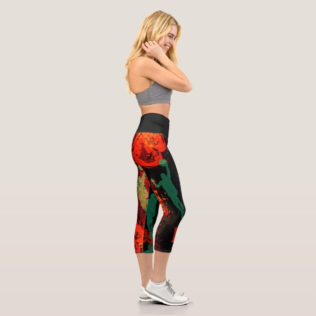 LEGGINGS CAPRI BASKETBALL (Droite)