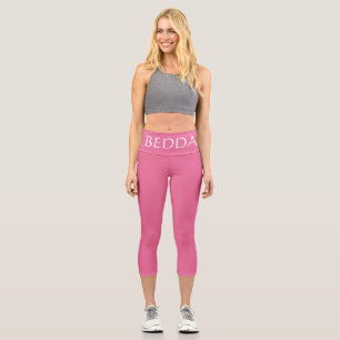 Leggings Capri BEDDA Rose)