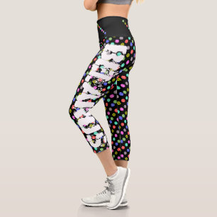 Leggings Capri Biélorussie Motif folklorique В ы ш в и а н Leggin