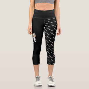 Leggings Capri Biewer Terrier Dessin Chien et Chien Nom et race