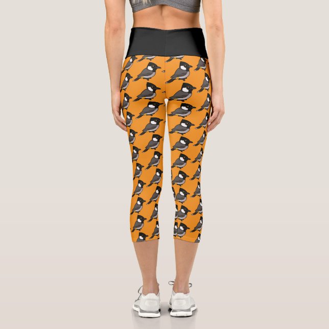 Leggings Capri Birdorable White-eared Bulbul (Verso)
