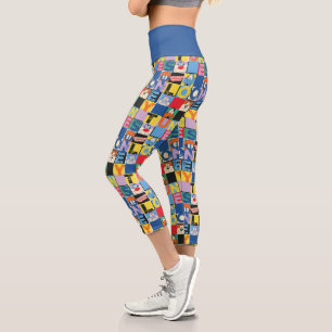 Leggings Capri Blocs de contrôle de caractères LOONEY TUNES™