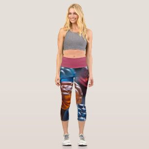 Leggings Capri Bonbons Gélifiés Amusants
