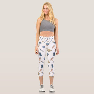 Leggings Capri Boule de Cristal et Cartes de Tarot