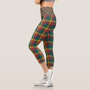 Leggings Capri Buchanan Tartan Rustique Plaid