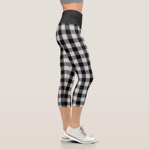 Leggings Capri Buffalo Black & White