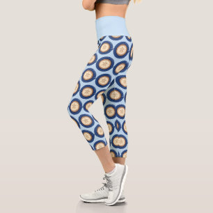 Leggings Capri Café au lait au miel de abeille