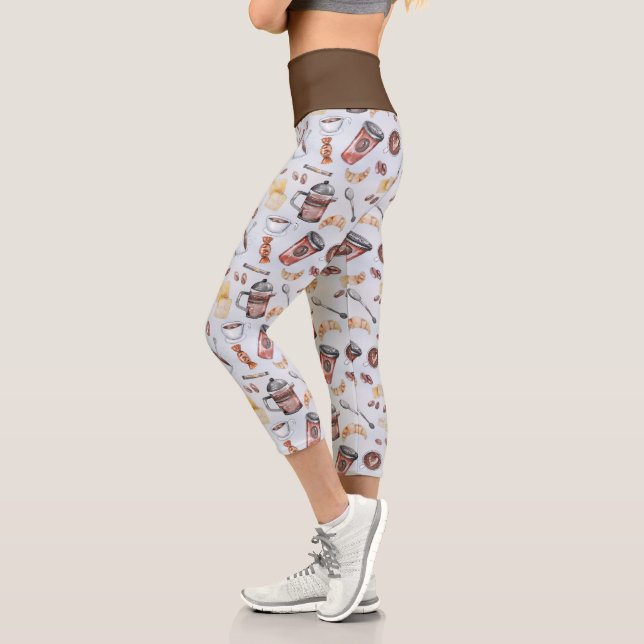 Leggings Capri Café'n'Traitements (Gauche)