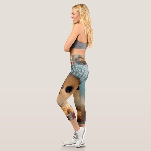 Leggings Capri câlins douillets (Gauche)