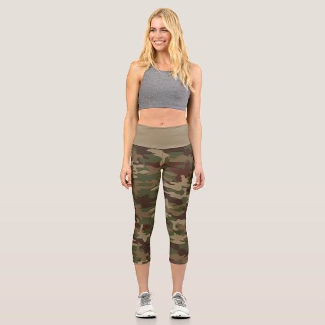 Leggings Capri Camouflage cool (Recto)