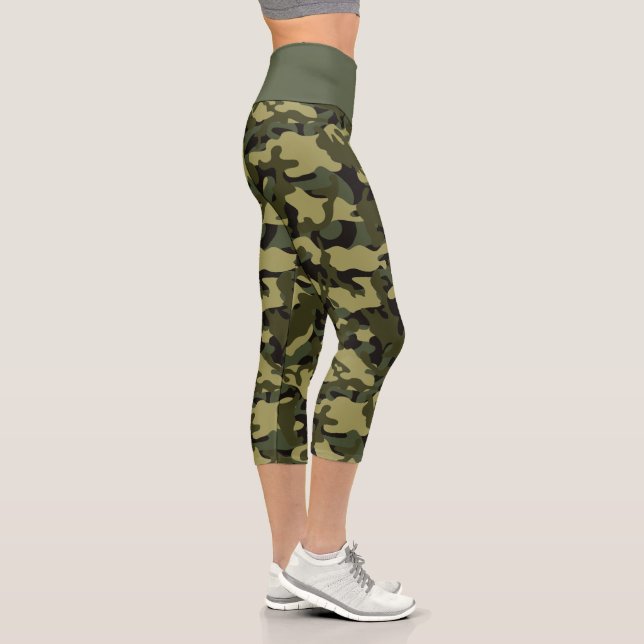 Leggings Capri Camouflage Euro Spring (Droite)