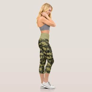 Leggings Capri Camouflage Euro Spring