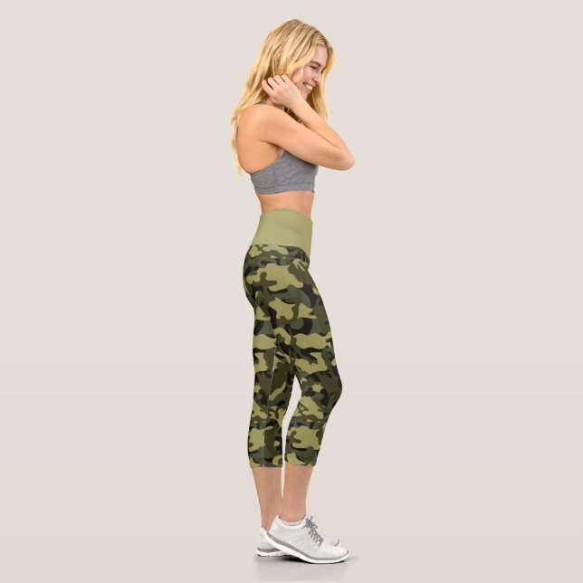 Leggings Capri Camouflage Euro Spring (Droite)