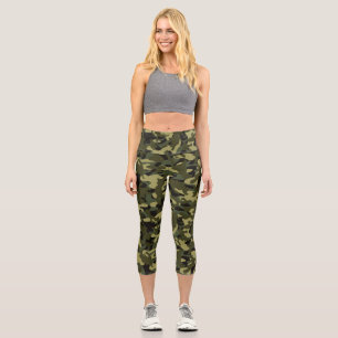 Leggings Capri Camouflage Euro Spring