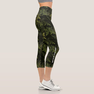 Leggings Capri Camouflage fractal