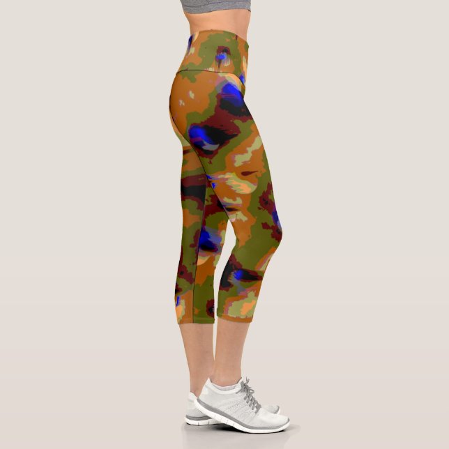 Leggings Capri Camouflage stand-out (Droite)