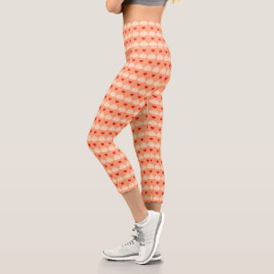 Leggings Capri Cantaloupe d'amour dédouané Capris haut taille