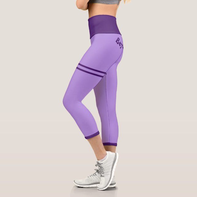 Leggings Capri Capri à la taille élevée (Gauche)