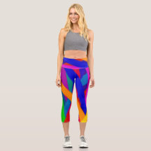 Capri Coloré Pantalon de Yoga